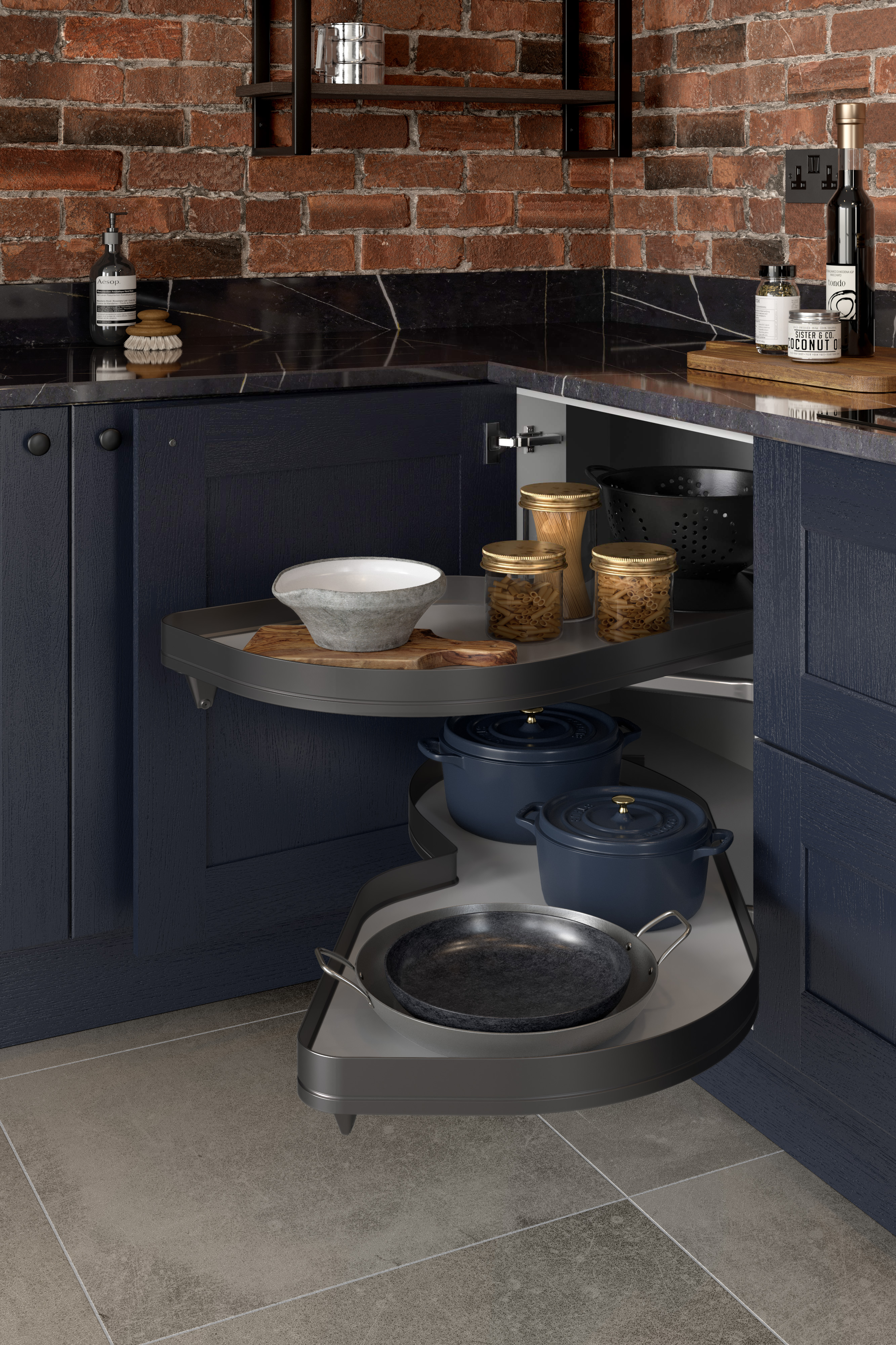 Belsay Indigo Kitchen Design Indigo Kitchen Cabinets   21 PWS S01 BELSAY INDIGO 1 5 [F04] 